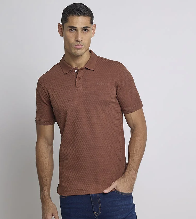 Ben Sherman Men's Short Sleeve Solid Polo Tees