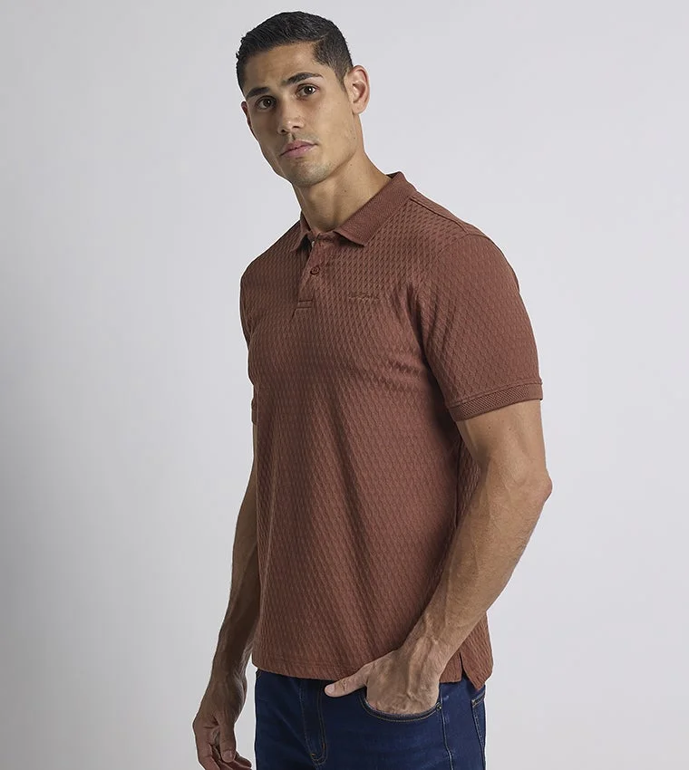 Ben Sherman  Ben Sherman Men's Short Sleeve Solid Polo Tees for Men | Best Price UAE