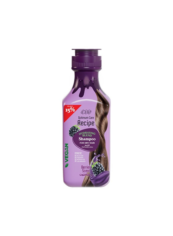 Recipe Hydrating Blend Shampoo Berries Scent 350 Ml ( Special Offer 15 % )