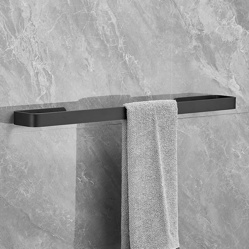 Plantex Space Aluminium Towel Rod/Towel Bar/Towel Holder/Towel Hanger for Bathroom/Bathroom Accessories (976, Black) – Pack of 1 - Image 4