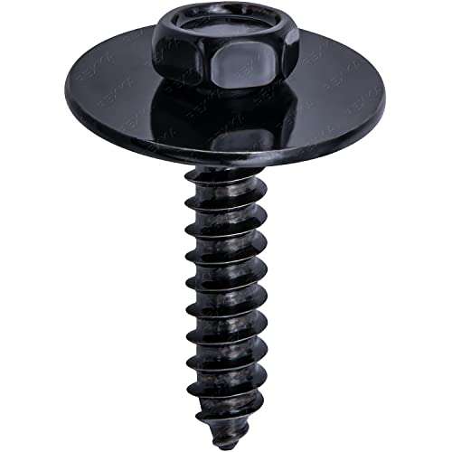 Rexka 50pcs M4.2-1.41 x 20mm Hex Head Tapping Screw for GM Jeep Wrangler 1640810 11500434 11503892 - Image 1