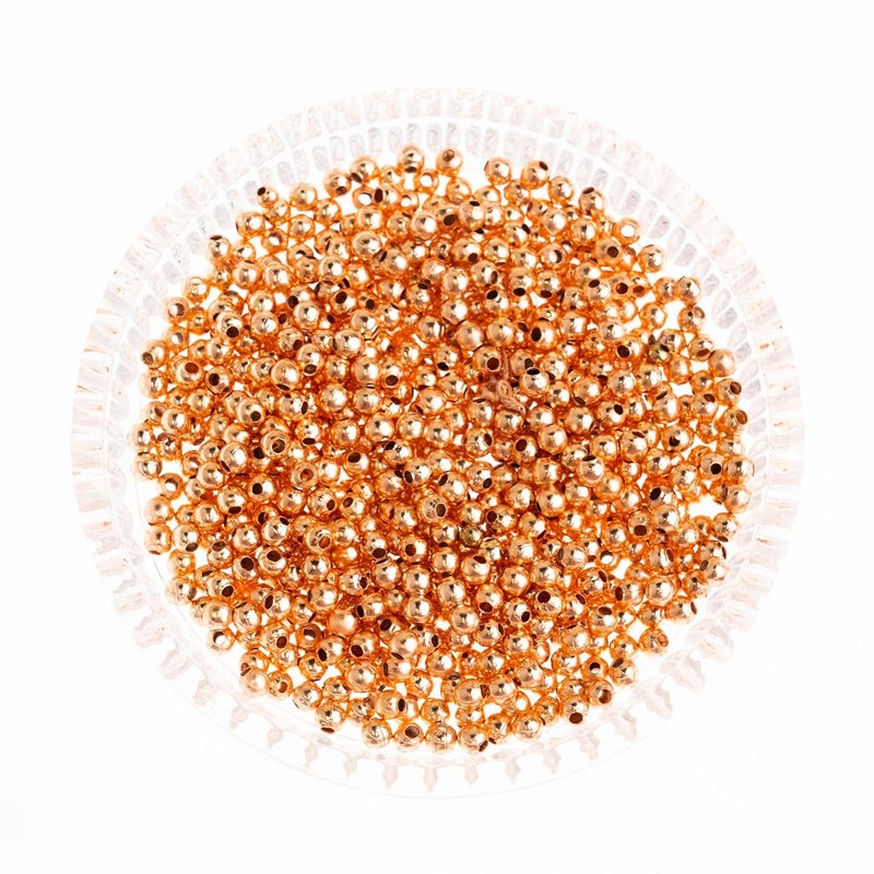 SATRA TRADERS Iron Balls Size4mm 300pcs Rosegold - Image 1
