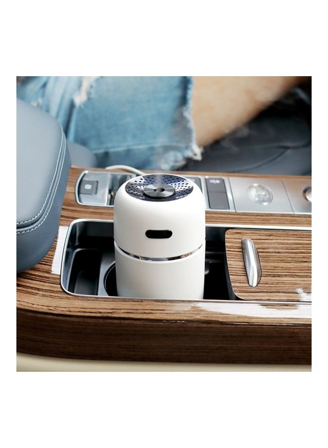 NIBEMINENT Ultrasonic Air Humidifier 200ML White/Black - Image 4