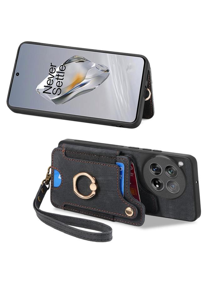 إيروريكس جراب هاتف OnePlus Nord CE3 Lite بتصميم كلاسيكي مع حلقة متعددة البطاقات بتقنية RFID - Image 2