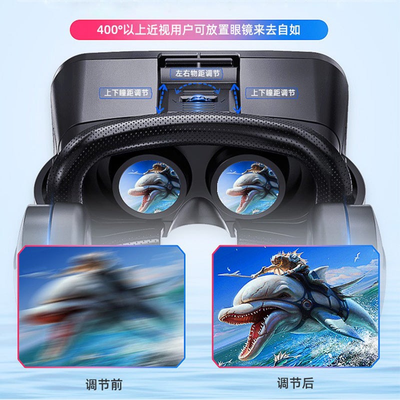 نظارات الواقع الافتراضي الجديدة VR 3Dbox سماعة رأس آلة شاملة 3D لعبة فيلم نظارات VR - Image 4