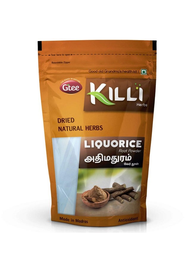 KILLI Liquorice | Adhimadhuram | Mulethi | Irattimadhuram | Yashtimadhu Root Powder, 100G  - Image 2