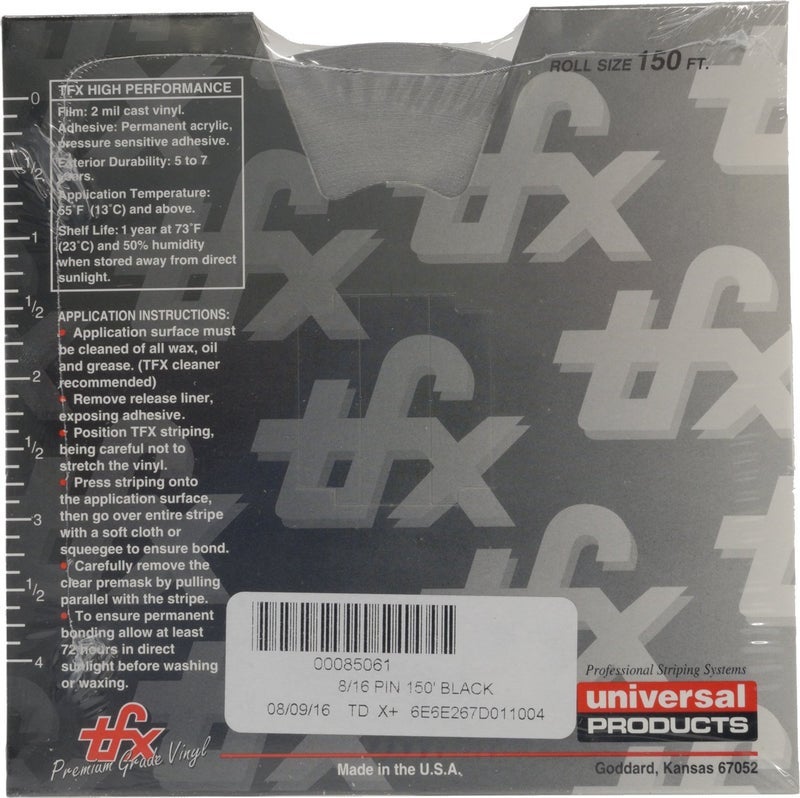 Universal TFX 0008002 - Auto Truck Customizing Dual Pinstripe - 8/16" x 150' (1/4 Stripe, 1/8" Gap, Then 1/8 Stripe) - 002-Vibrant Green - Image 4