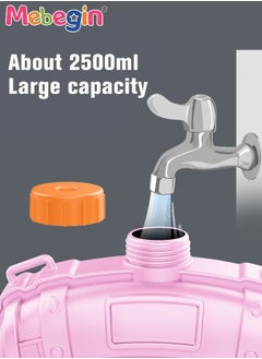 MEBEGIN 39*6*16cm Water Gun with 20*7*28cm Backpack Tank, Large Capacity Electric Water Gun, Backpack Water Gun, Water Pistol with Long Rang,  Tank with 2500ml of Water Storage, Suitable for Swimming Pool Party, Family Fun, Camping and Outdoor Activities  - Image 3