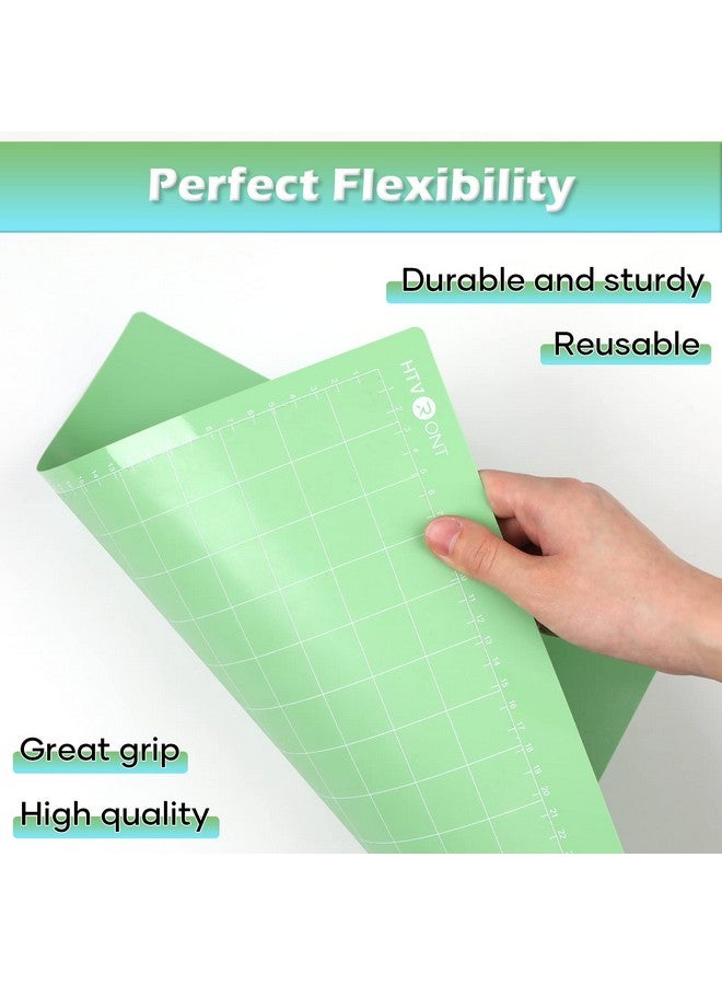 HTVRONT Variety Cutting Mats For Cricut 2 Pack Cutting Mats 12X12 For Cricut Maker/Maker 3/Explore 3/Air/Air 2/One (Lightgrip Standardgrip) Cutting Mats Replacement Accessories For Cricut - Image 5