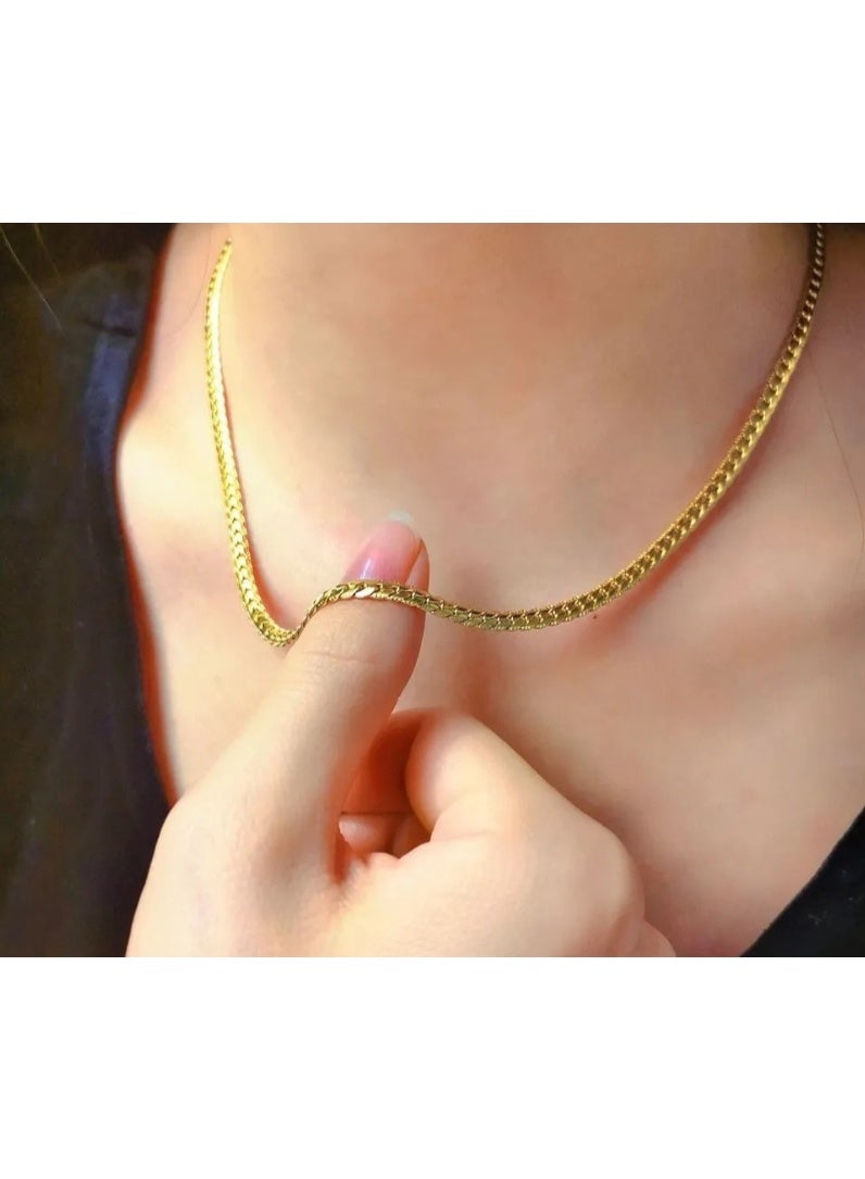 LATEEN 14K Gold Plated  Titanium Steel  Necklace for Women,  Elegant Jewelry for Daily Wear or Gifts - Image 2