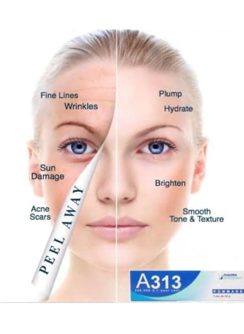 A313 - A313 Pharma Development Retinol Pommade, French Vitamin Night Moisturizer, 1.76fl. oz - Image 1