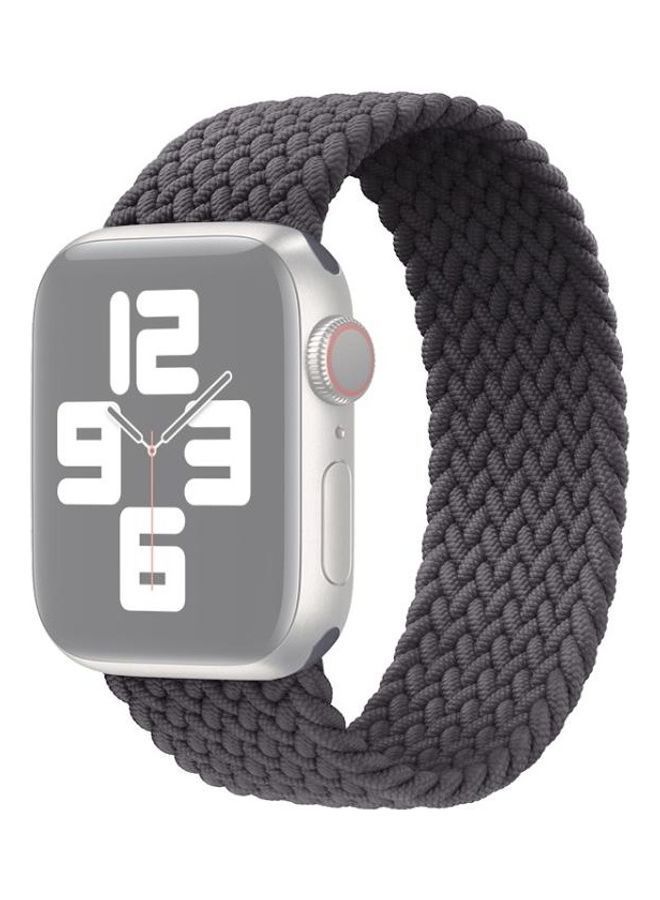 NIBEMINENT Replacement Watchband For Apple Watch Grey - Image 1
