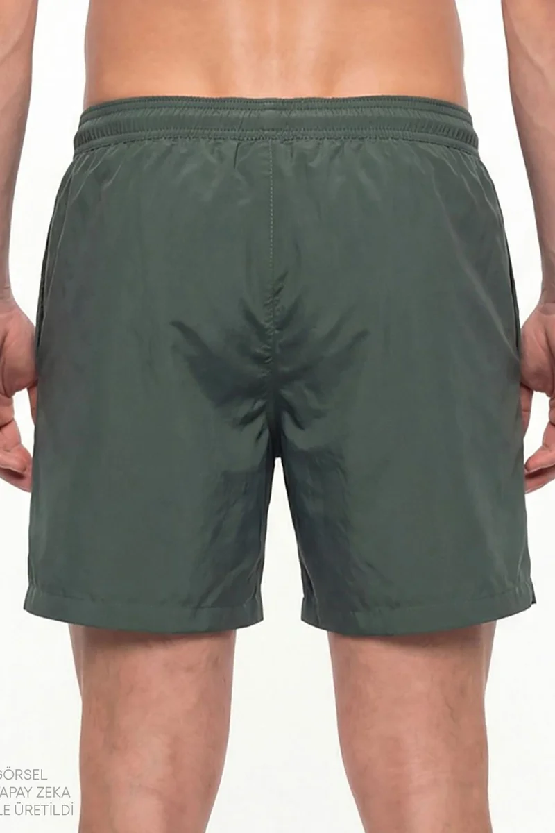 بنتي PENTI Men's Basic Dark Swim Shorts