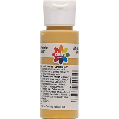 Delta Creative Ceramcoat Acrylic Paint in Assorted Colors (2 oz), 2109, Brown Velvet - Image 2
