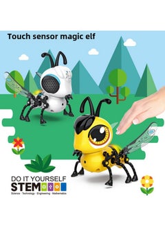 Generic Intelligent Robot Dog Parent-child Interaction DIY Electronic Pet Dog Induction Touch Electric Children's Toy-Color:Magic Pet Dog (order Note Color)-Specifications:Finished Version  - Image 3