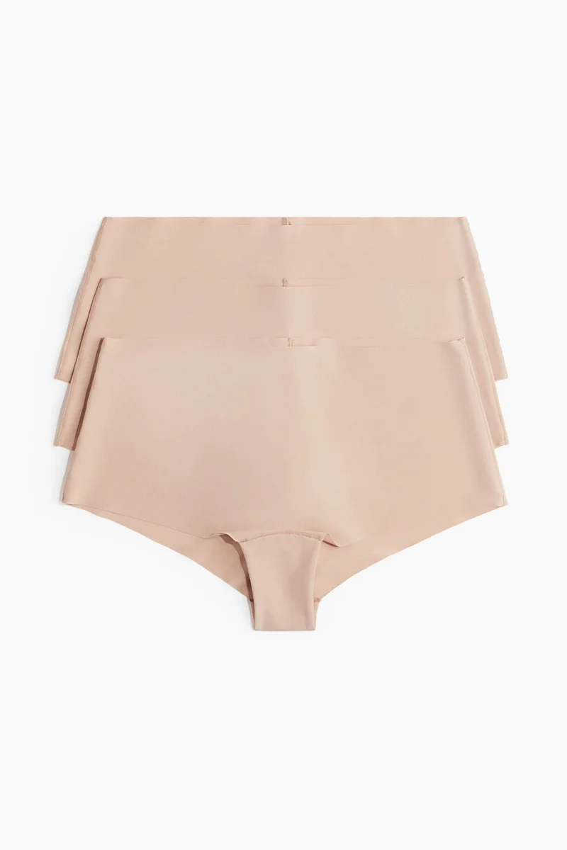 H&M 3-pack microfibre shortie briefs