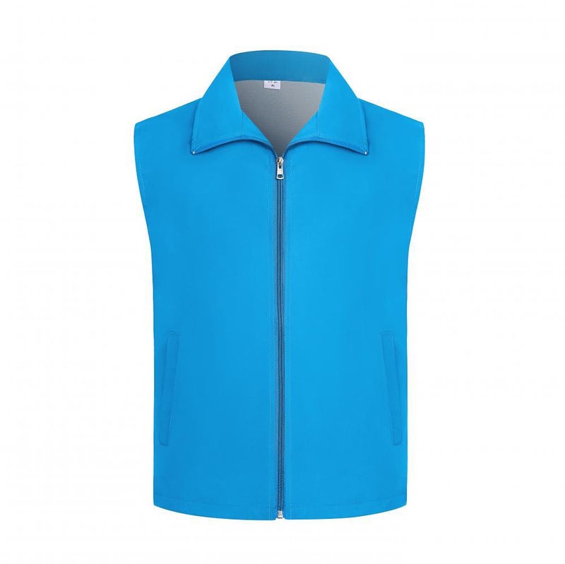 Volunteer Vest Supermarket Event Advertising Red Vest Printed Logo Charity Party Member Volunteer Work Clothing Vest - Image 1