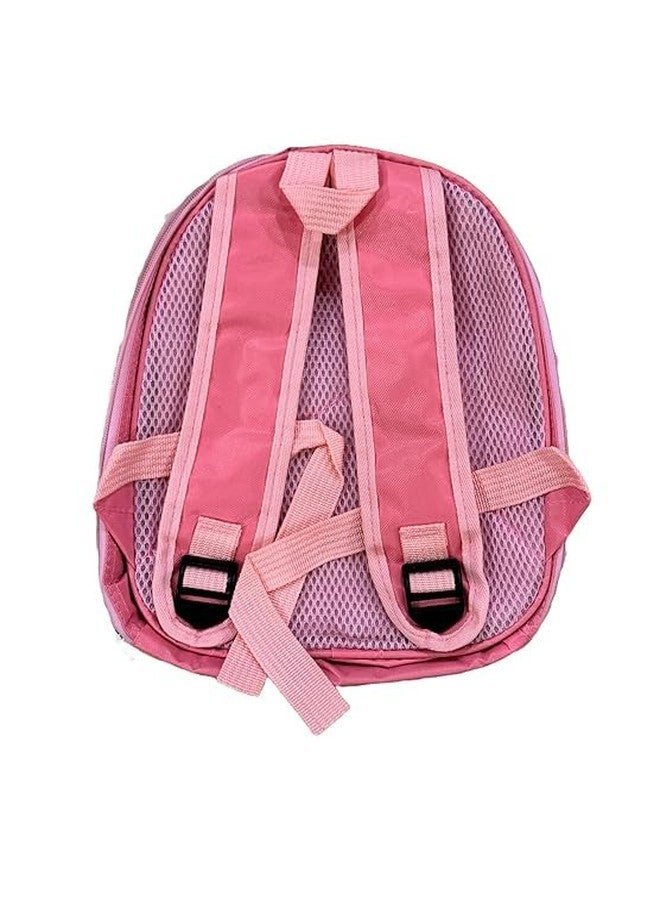DERMA LAYER Kids Backpack with Mermaid Theme, Pink, Hard Shell, Cartoon Design with Sea Creatures - Image 2