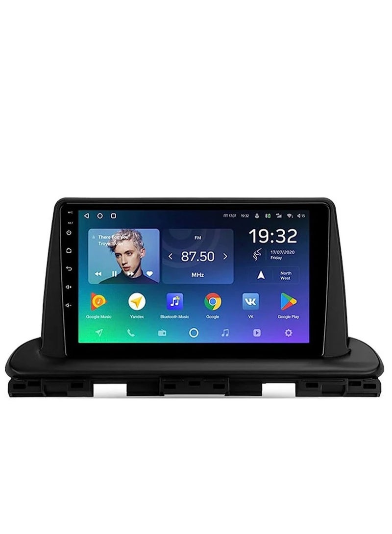 ام ان تي شاشة كيا سيراتو من 2018 إلى 2022 هي جزء من نظام المعلومات والترفيه في السيارة يعمل بنظام التشغيل Android ويدعم ميزات مثل Apple CarPlay وAndroid Auto، مما يتيح لك توصيل هاتفك الذكي بسهولة كما أنها توفر دقة عالية تصل إلى 1080 بكسل، مما يجعلها ممتازة لعرض المعلومات والخرائط بوضوح - Image 1