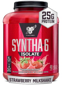 BSN Syntha 6 Isolate, Strawberry Milkshake, 4.02 LB 