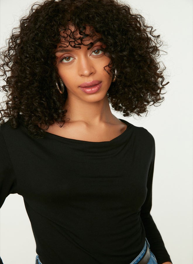 trendyol Blouse - Black - Slim fit  - Image 2