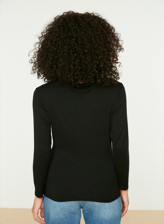 trendyol Blouse - Black - Slim fit  - Image 5