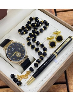 Watch A men's watch set consisting of a watch, a rosary, a cup and a pen 