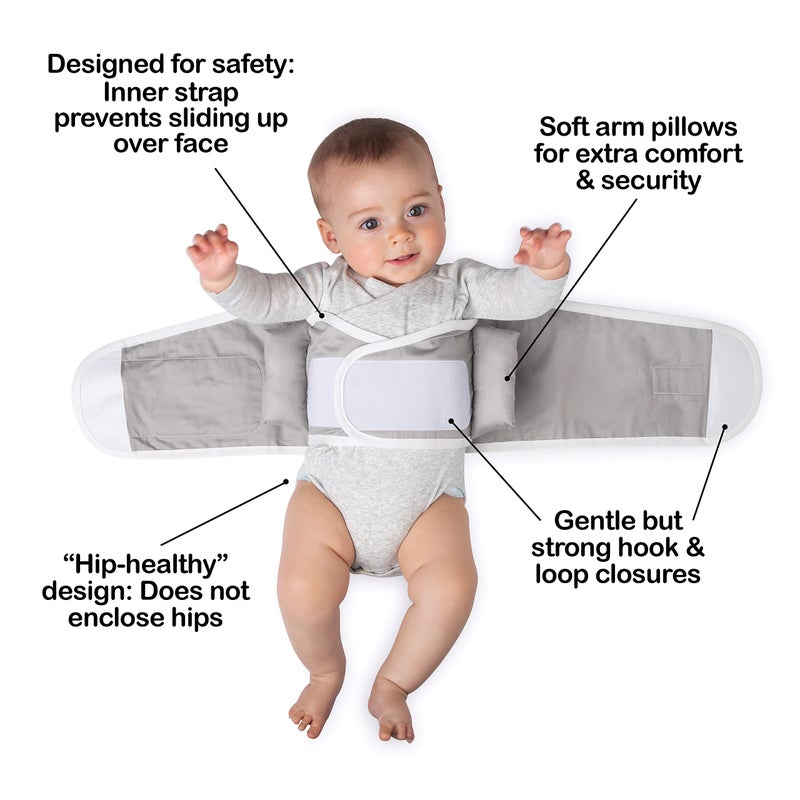 Anna & Eve® Swaddle Strap® Baby Swaddle, The Original Arms Only, Adjustable Baby Swaddle for Newborns and Infants - Image 4