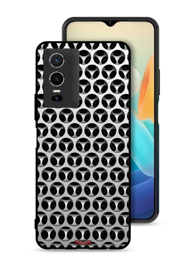 Tolwak Vivo Y76 5G Protective Case Cover Horology Hands Pattern - Image 1