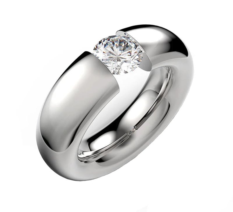 RUVEE Men's Turkish Stainless Steel Religious Ring – Metallic Plated Statement Jewelry for Men & Boys - Image 1