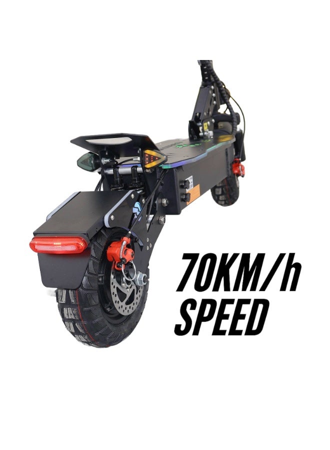 Chenxian FM-Z3 Pro High-Speed Electric Scooter for Adults, 70 km/h Maximum Speed, 40 km Long Range, Foldable Design, Rechargeable Battery, Dual Brakes, Ideal for City Commute and Outdoor Travel - Image 3