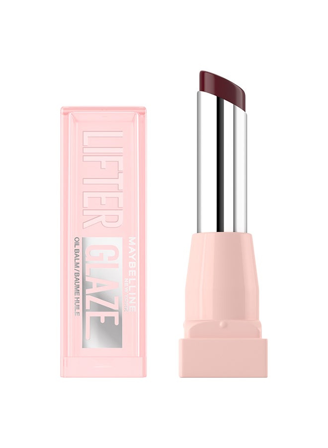 Maybelline New York Lifter Glaze Oil Balm, Hydrating Oil Balm With Hyaluronic Acid, Up to 24H Hydration, Espresso Kiss 010 - Image 1