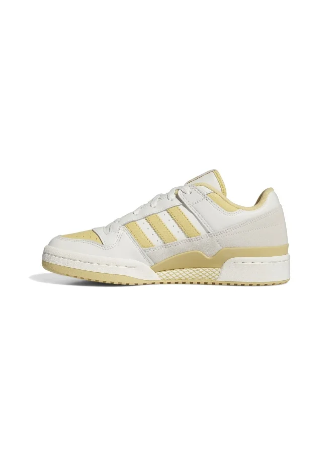 اديداس اوريجينالز adidas FORUM LOW CL Beige Originals Kids Shoes
