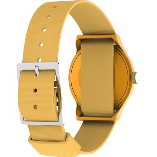 TIMEX Military 36 mm Yellow Dial Men Analog Watch- TW2W91200 - Image 4