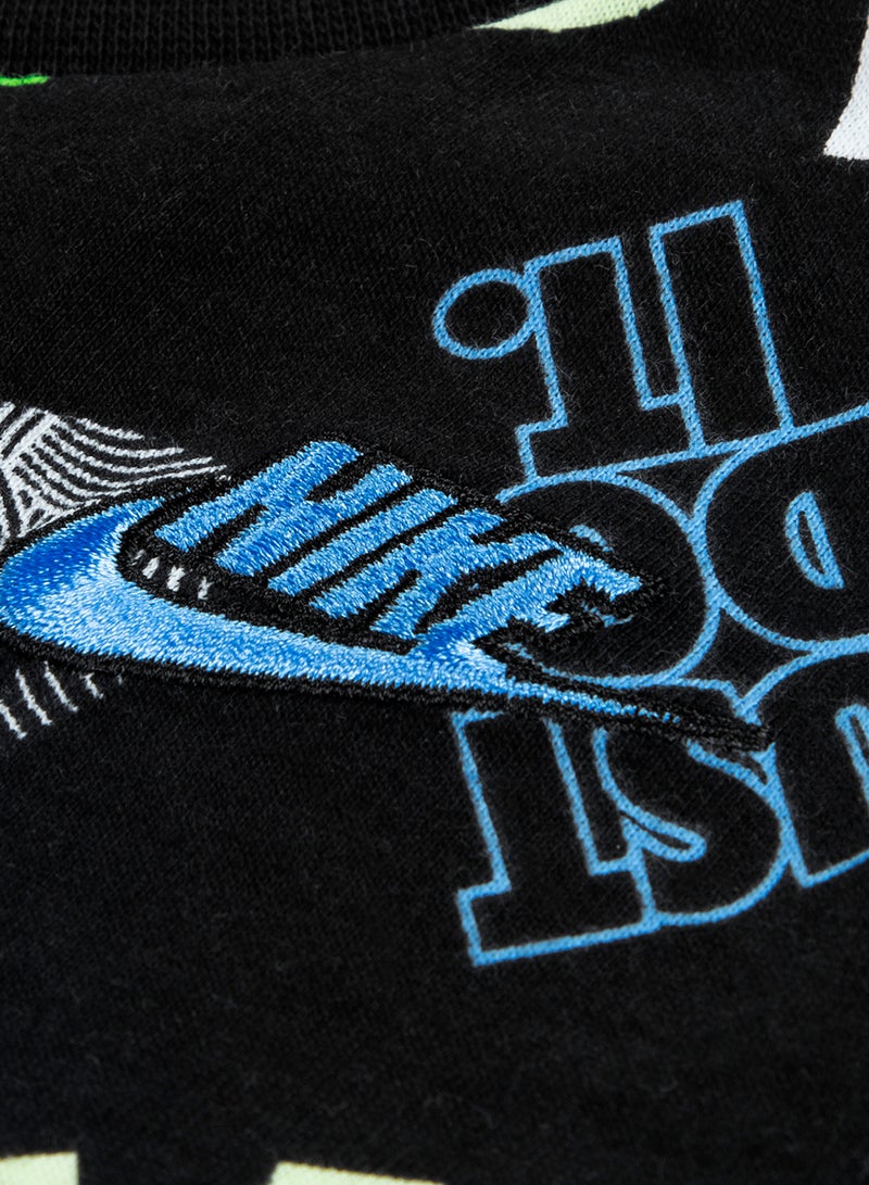 نايكي شورت جيرسي بطبعة كاملة للأطفال - Image 3