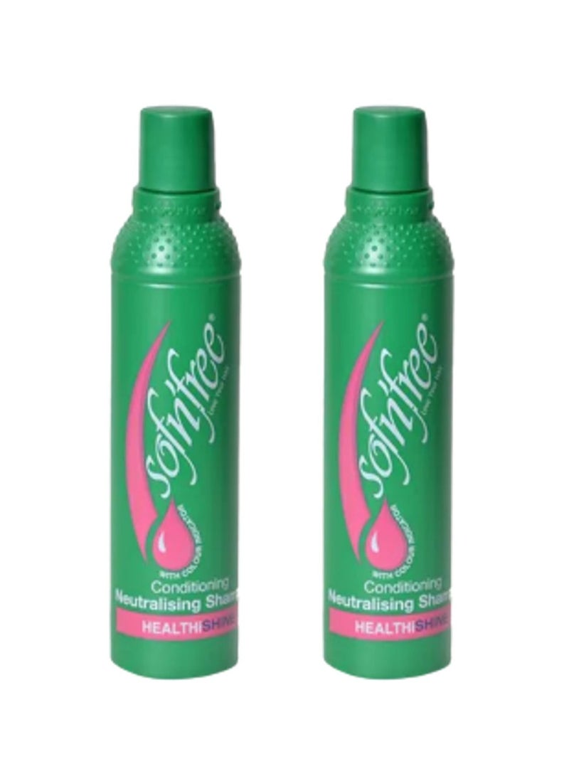 سوفن فري 2 قطع شامبو مرطب لإستعادة درجة الحموضة 250مل