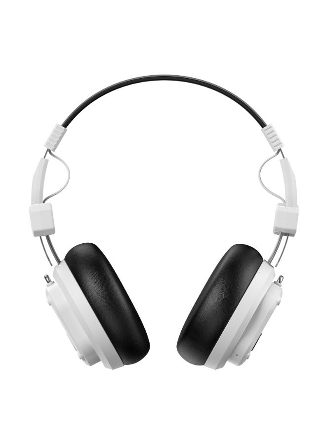 Onikuma GT803 Wireless Bluetooth Headset – Powerful Sound, 50H Battery, Clear Microphone – White - Image 1