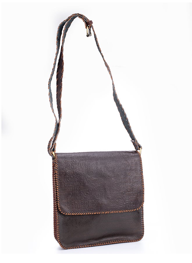 Sheer Fashionable Leather Crossbody Bag  - Image 3