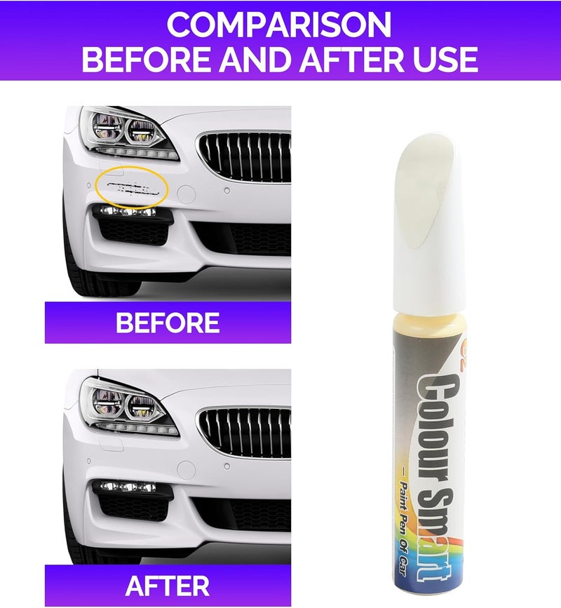 RACOONA Car Touch Up Paint,Touch Up Paint for Cars,Car Paint Automotive Paint,Car Paint Scratch Repair Car Paint Pen,Car Accessories Car Scratch Repair Automotive Touchup Paint for Various Cars - Image 2