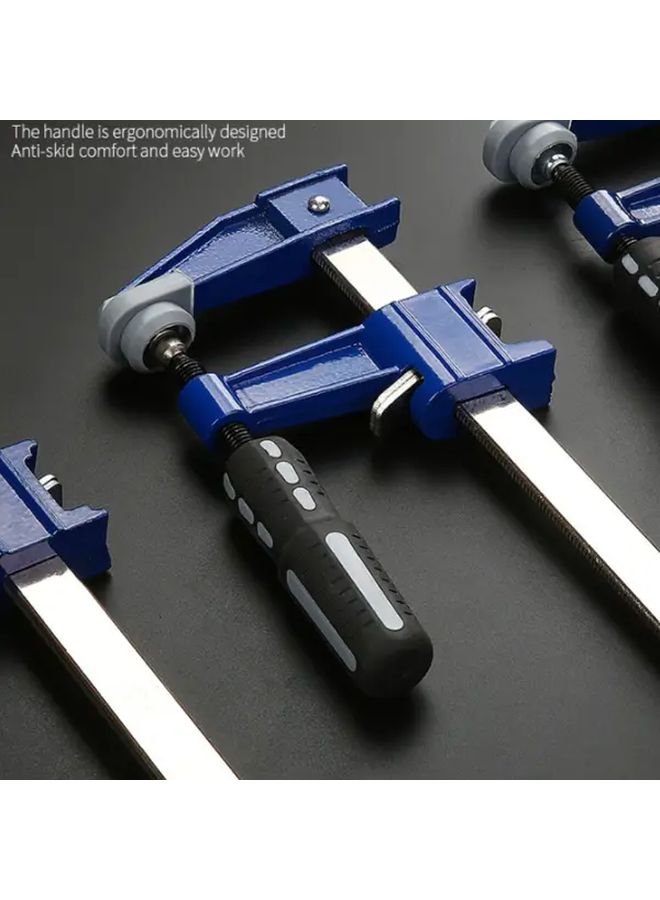 Blue Heavy Duty Quick Release F Clamp For Stone Fixing Woodworking - Image 5