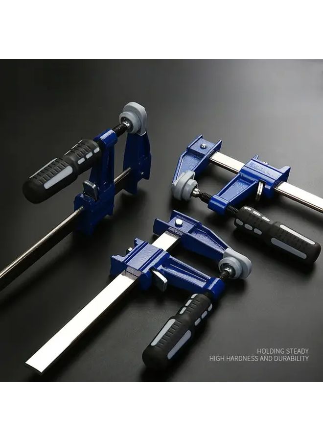 Blue Heavy Duty Quick Release F Clamp For Stone Fixing Woodworking - Image 4