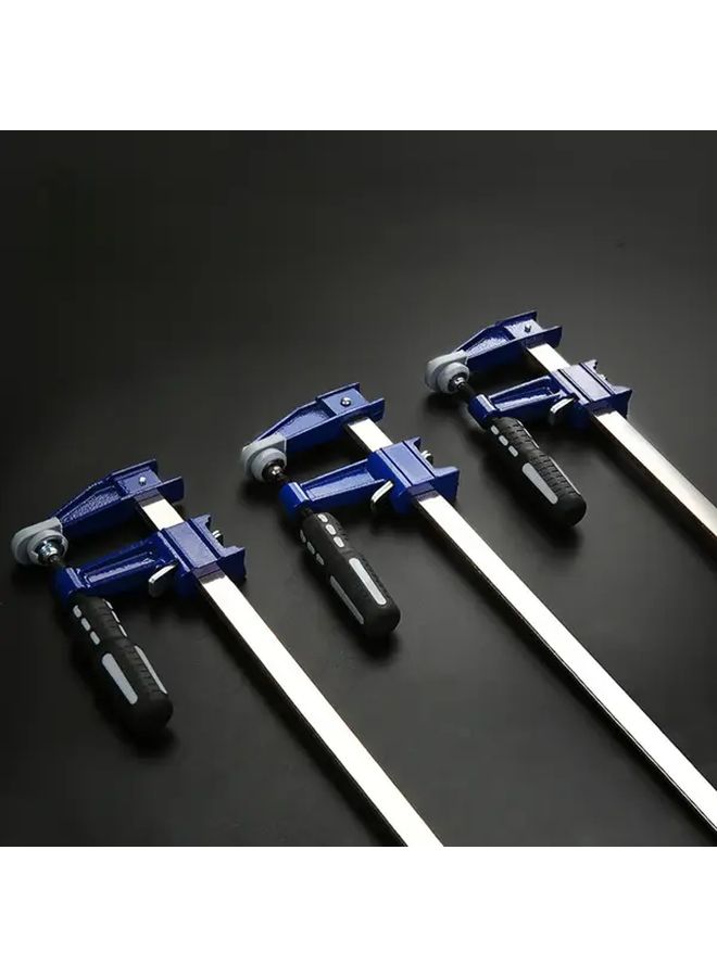 Blue Heavy Duty Quick Release F Clamp For Stone Fixing Woodworking - Image 3