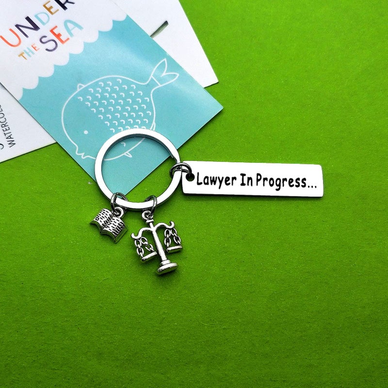 Baipilu Lawyer Gifts Lawyer Keychain Law School Graduation Gifts Attorney Jewelry Future Lawyer Gifts Law Student Keychain New lawyer Jewelry Gifts Attorney Gifts Birthday Appreciation Retirement Gift - Image 2