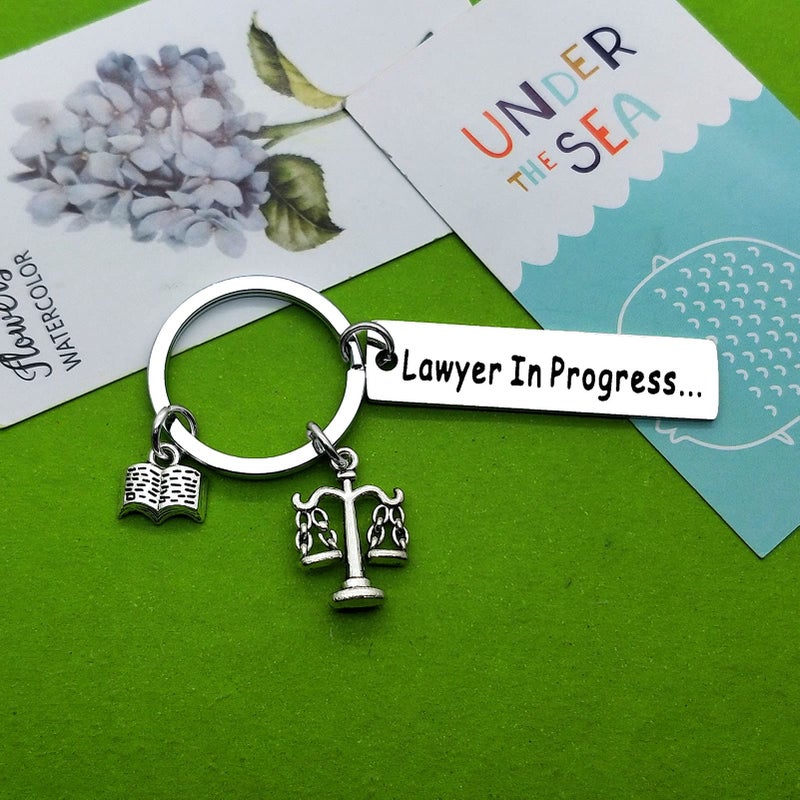 Baipilu Lawyer Gifts Lawyer Keychain Law School Graduation Gifts Attorney Jewelry Future Lawyer Gifts Law Student Keychain New lawyer Jewelry Gifts Attorney Gifts Birthday Appreciation Retirement Gift - Image 5