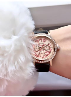 Ferrucci women's Leather Band Wristwatch  - Image 2