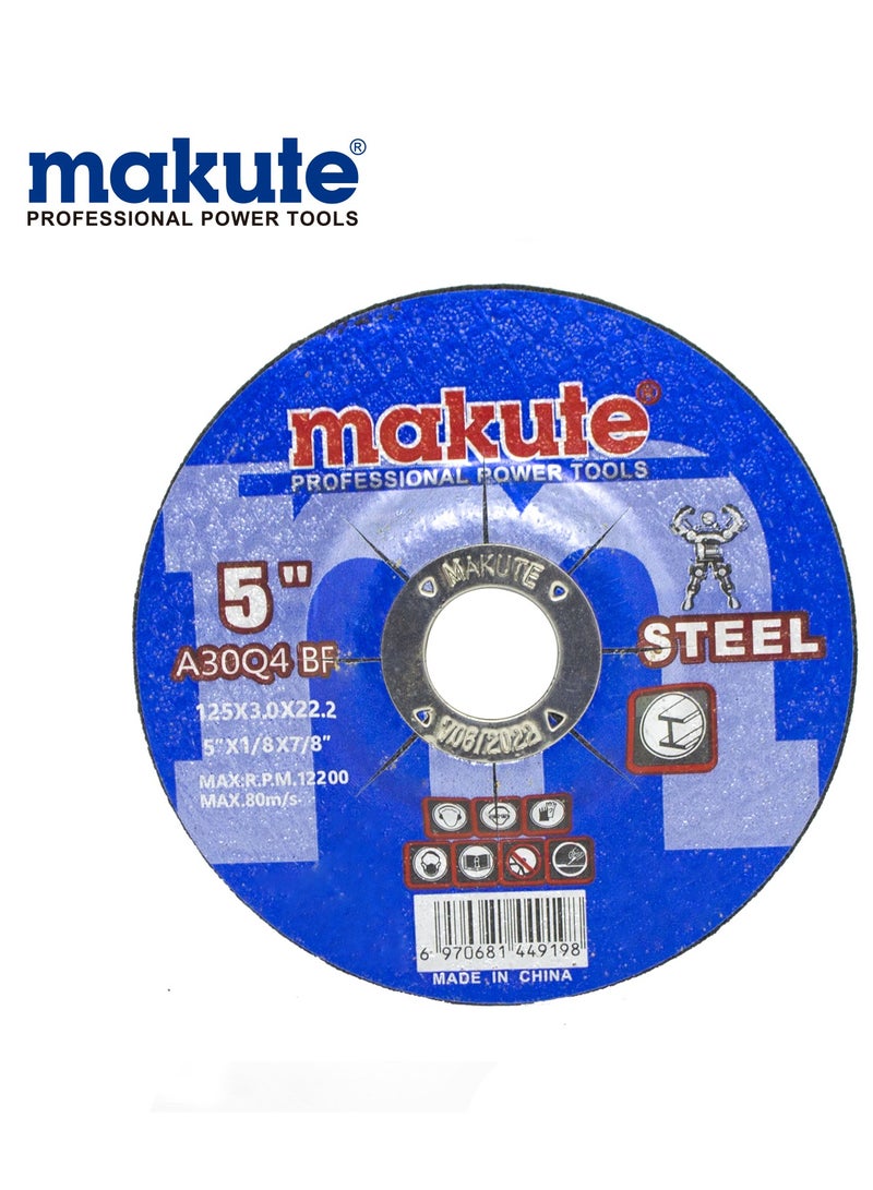 makute Steel Cutting Disc 5" 3*125