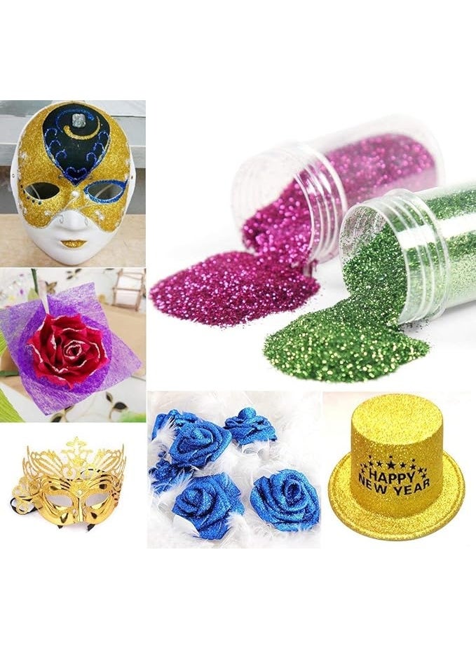 Flamingo 6-Piece Glitter Powder Set - Image 3