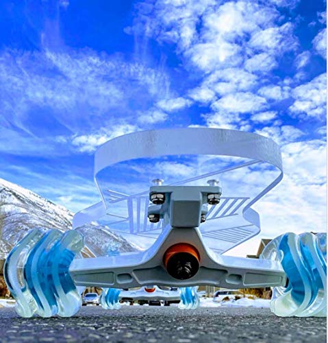 Shark Wheel 72MM, 78A DNA Clear with Blue Hub DNA - Image 4