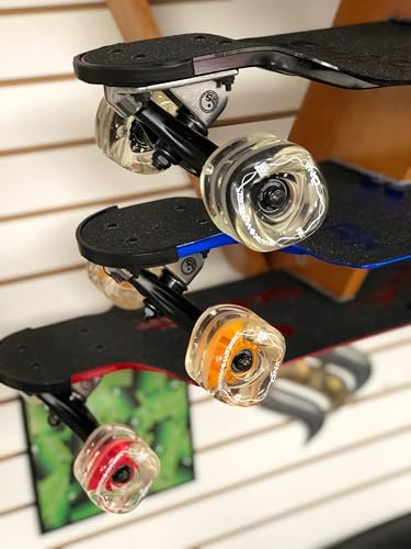 Shark Wheel 72MM, 78A DNA Clear with Blue Hub DNA - Image 5