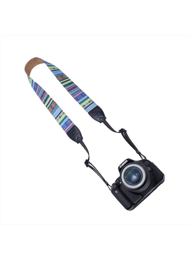 VKO - Camera Shoulder Strap, Neck Strap Compatible with Fujifilm X-T30 X-T4 X-T3 X-T20 X100F X100 X100S X100T X-T10 X-T2 X-A2 X-A3 X70 X30 XQ2 X-E2 X-E3 X-M1 X-Pro3 X-Pro2 Vintage Style - Image 1